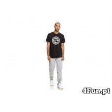 T-SHIRT DC SHOES CIRCLE STAR SS 2 PRETO